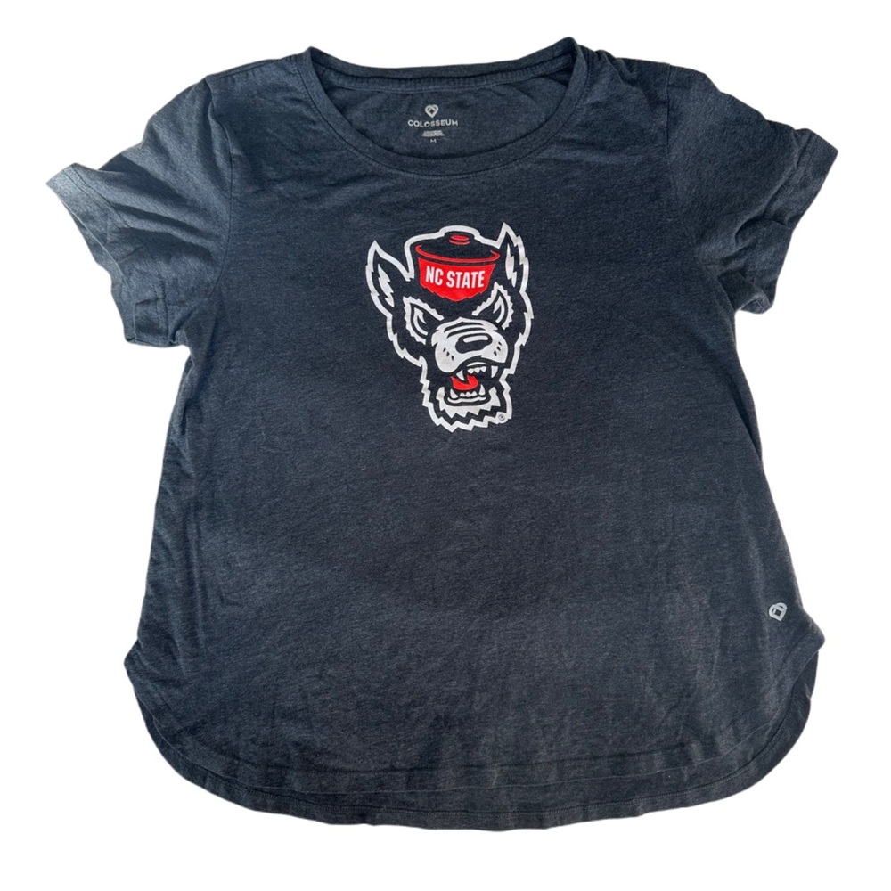 Colosseum Women’s Dark Gray NC State Tee